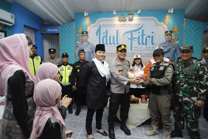 Bupati Trenggalek Bersama Forkopimda, Tinjau Situasi Jelang Idul&nbsp;Fitri