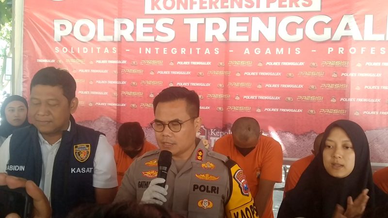 Polres Trenggalek, Berhasil Ringkus Tujuh Pencuri Toko&nbsp;Emas