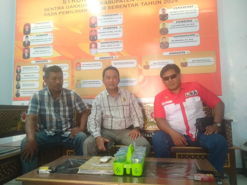 LSM LIRA Trenggalek, Laporkan Bapaslon Bupati Jalur Perseorangan di&nbsp;Gakkumdu