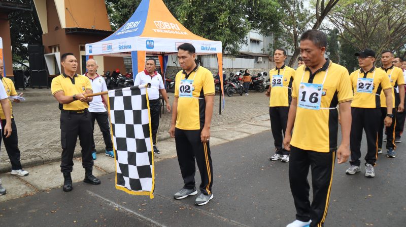 Polisi di Trenggalek Wajib Lolos Ujian Kesamaptaan&nbsp;Jasmani